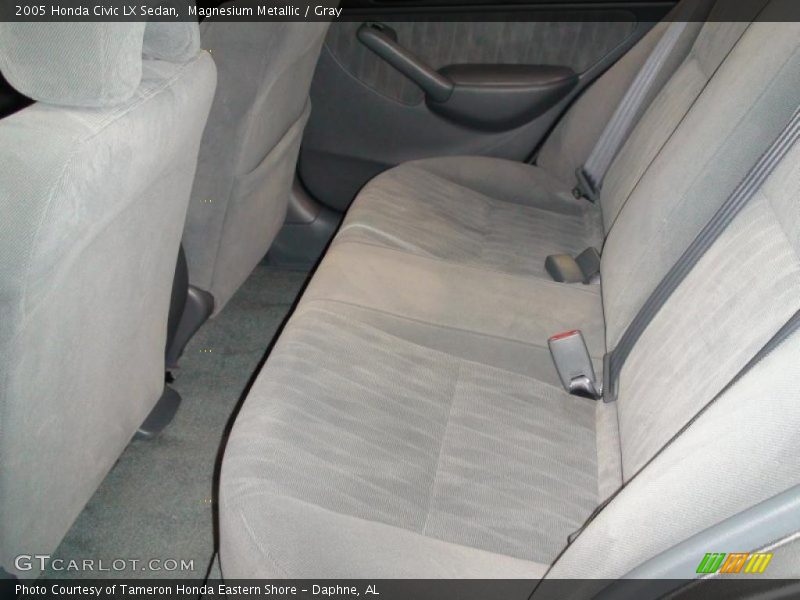 Magnesium Metallic / Gray 2005 Honda Civic LX Sedan
