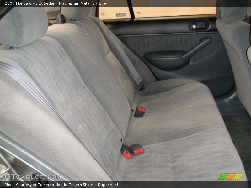Magnesium Metallic / Gray 2005 Honda Civic LX Sedan
