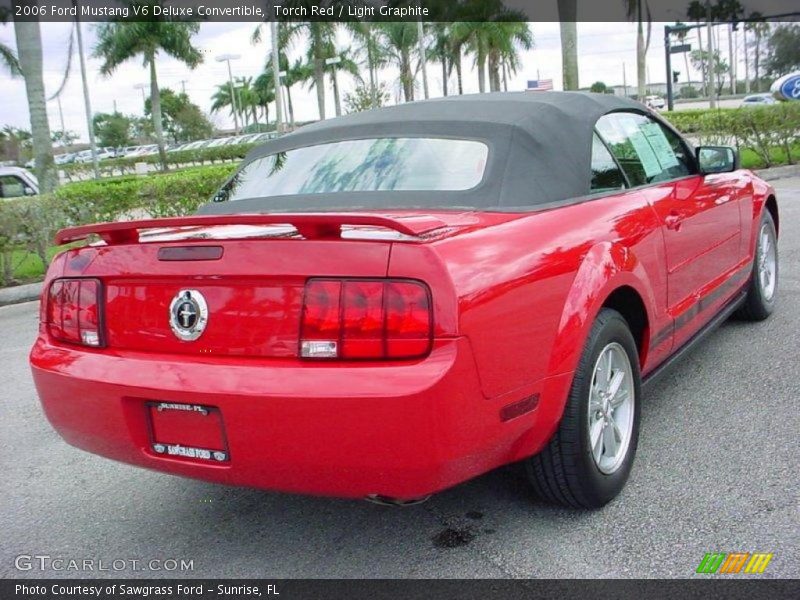Torch Red / Light Graphite 2006 Ford Mustang V6 Deluxe Convertible