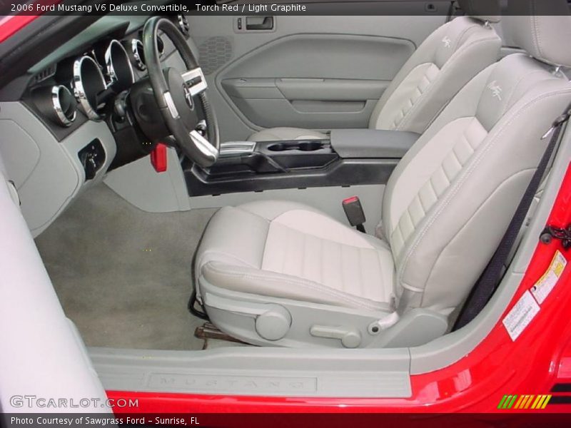 Torch Red / Light Graphite 2006 Ford Mustang V6 Deluxe Convertible