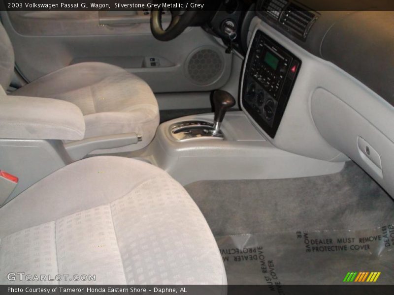 Silverstone Grey Metallic / Grey 2003 Volkswagen Passat GL Wagon