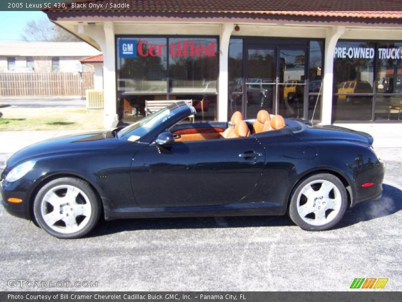 Black Onyx / Saddle 2005 Lexus SC 430