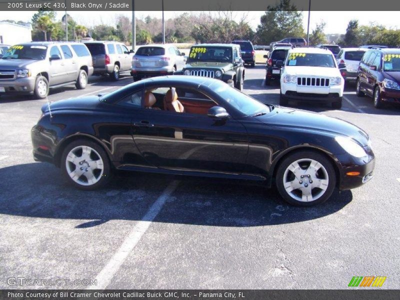 Black Onyx / Saddle 2005 Lexus SC 430