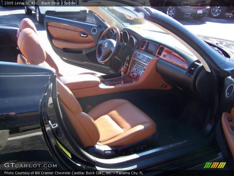 Black Onyx / Saddle 2005 Lexus SC 430