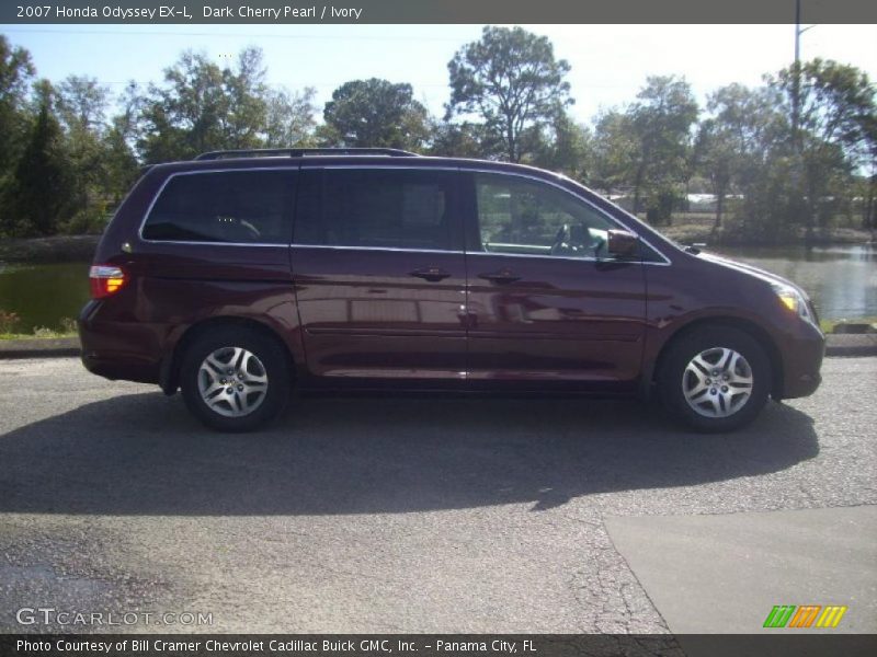 Dark Cherry Pearl / Ivory 2007 Honda Odyssey EX-L