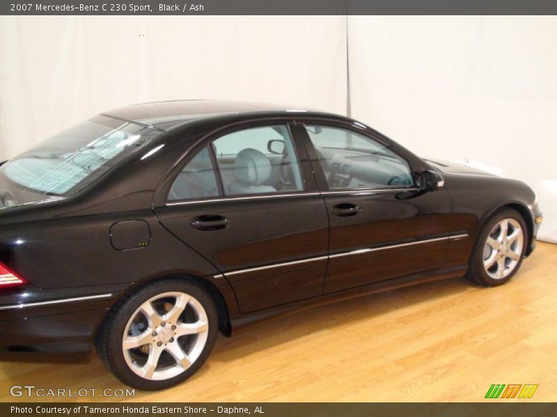 Black / Ash 2007 Mercedes-Benz C 230 Sport