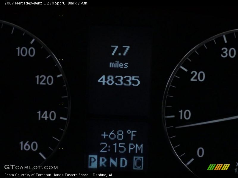 Black / Ash 2007 Mercedes-Benz C 230 Sport