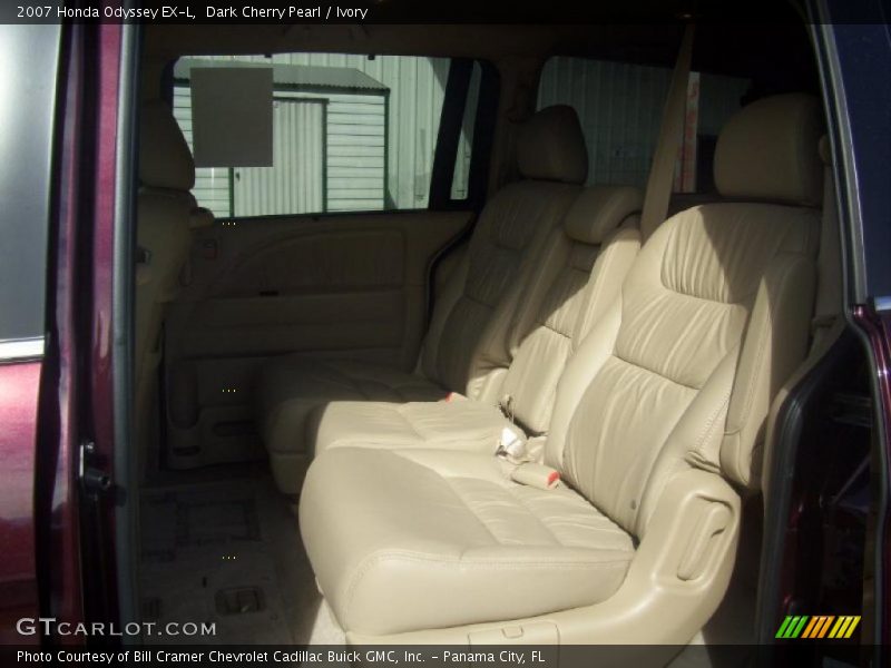 Dark Cherry Pearl / Ivory 2007 Honda Odyssey EX-L