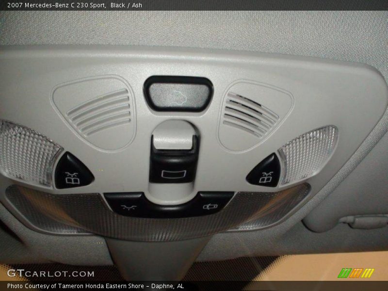 Black / Ash 2007 Mercedes-Benz C 230 Sport