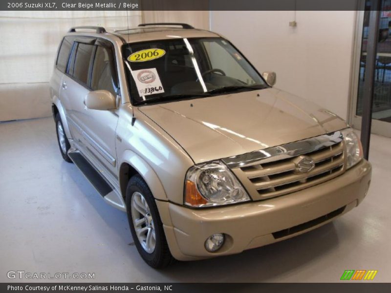 Clear Beige Metallic / Beige 2006 Suzuki XL7