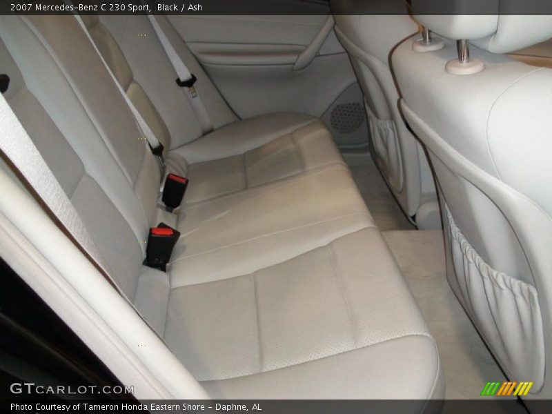 Black / Ash 2007 Mercedes-Benz C 230 Sport