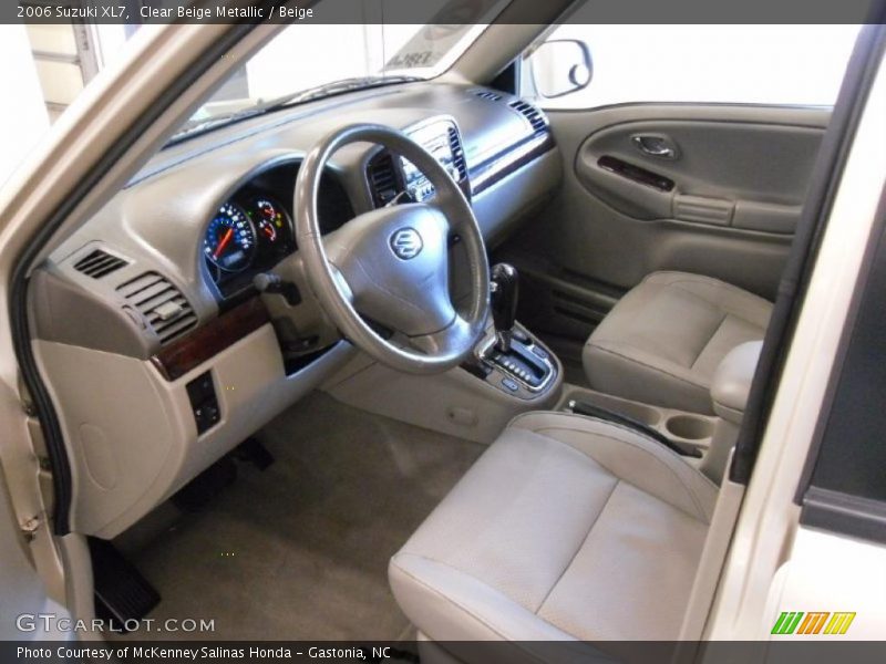 Clear Beige Metallic / Beige 2006 Suzuki XL7