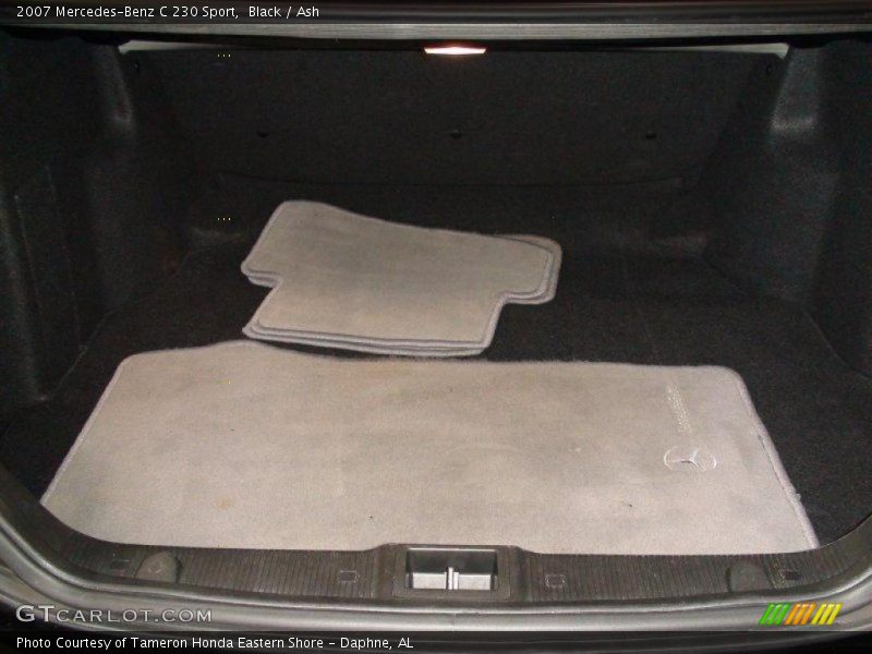 Black / Ash 2007 Mercedes-Benz C 230 Sport