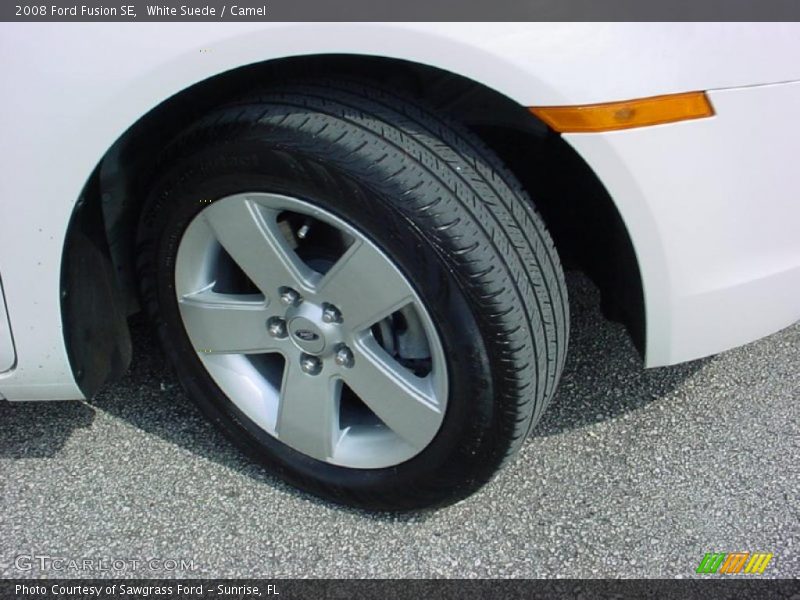 White Suede / Camel 2008 Ford Fusion SE