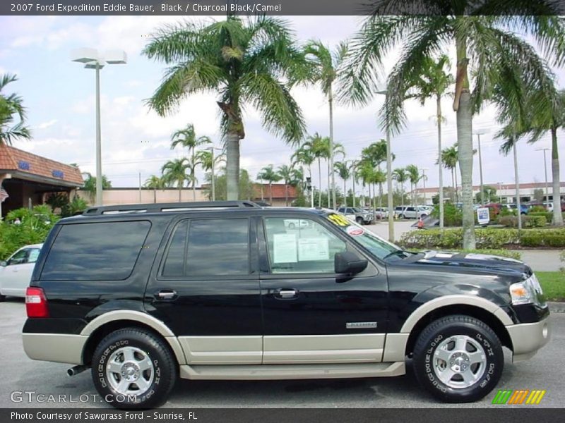 Black / Charcoal Black/Camel 2007 Ford Expedition Eddie Bauer