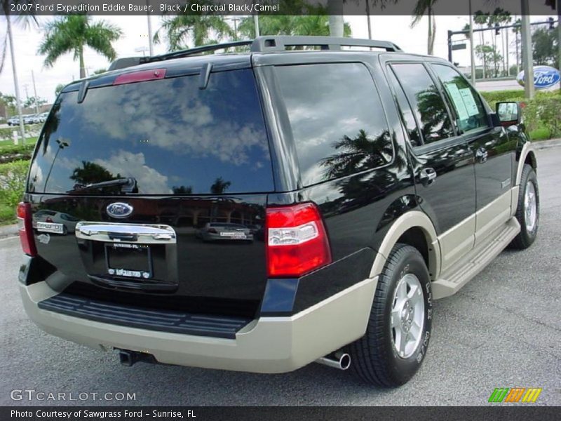 Black / Charcoal Black/Camel 2007 Ford Expedition Eddie Bauer