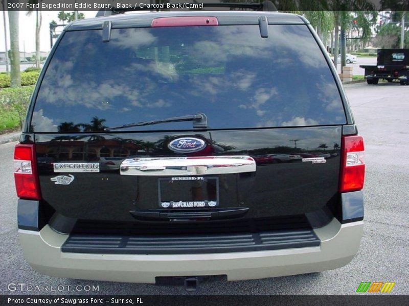 Black / Charcoal Black/Camel 2007 Ford Expedition Eddie Bauer
