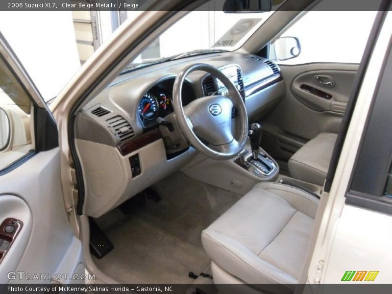 Clear Beige Metallic / Beige 2006 Suzuki XL7