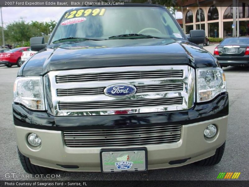 Black / Charcoal Black/Camel 2007 Ford Expedition Eddie Bauer