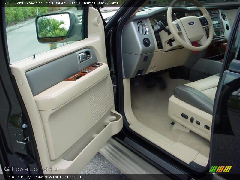 Black / Charcoal Black/Camel 2007 Ford Expedition Eddie Bauer