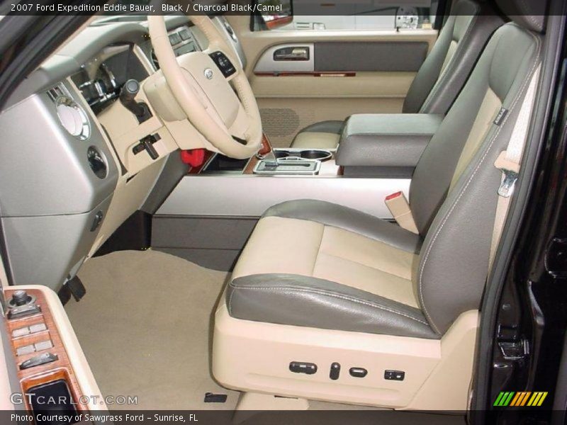 Black / Charcoal Black/Camel 2007 Ford Expedition Eddie Bauer