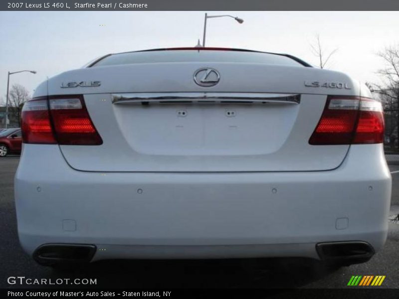 Starfire Pearl / Cashmere 2007 Lexus LS 460 L