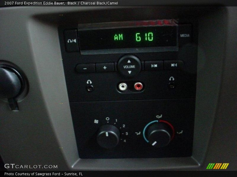 Black / Charcoal Black/Camel 2007 Ford Expedition Eddie Bauer