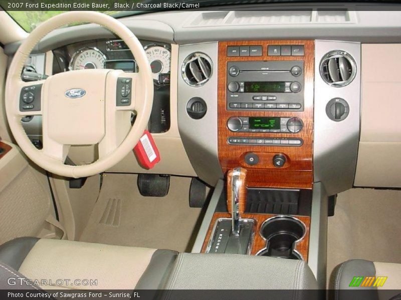 Black / Charcoal Black/Camel 2007 Ford Expedition Eddie Bauer