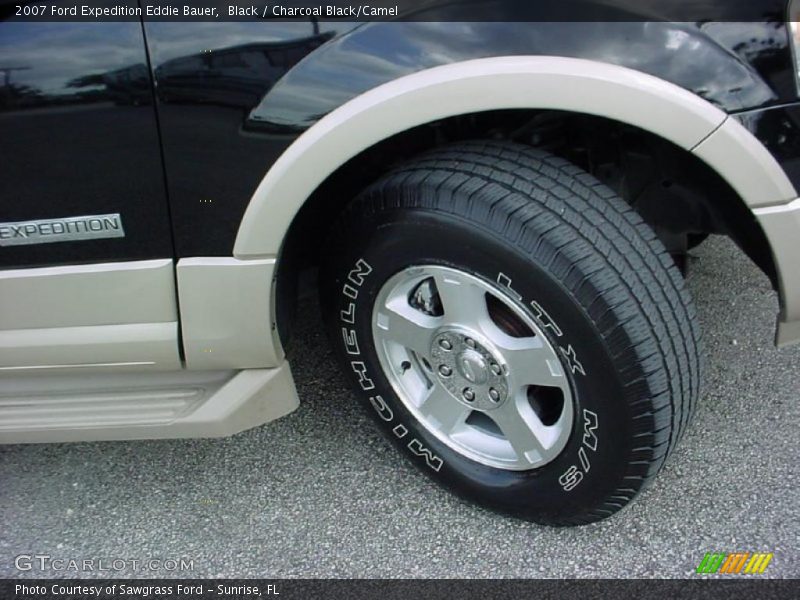 Black / Charcoal Black/Camel 2007 Ford Expedition Eddie Bauer