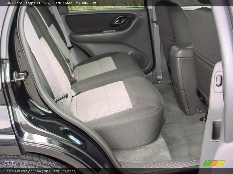 Black / Medium/Dark Flint 2007 Ford Escape XLT V6