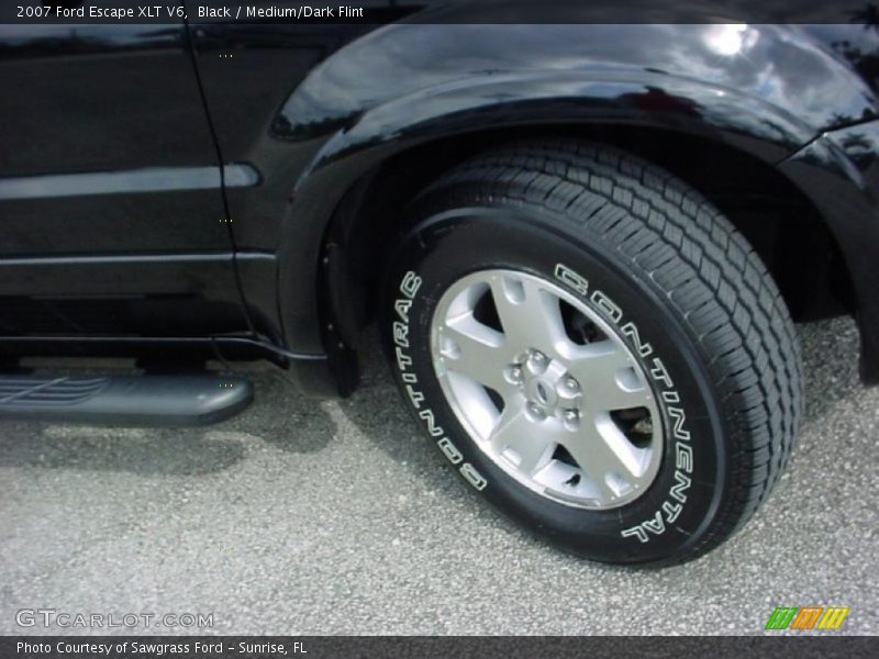 Black / Medium/Dark Flint 2007 Ford Escape XLT V6