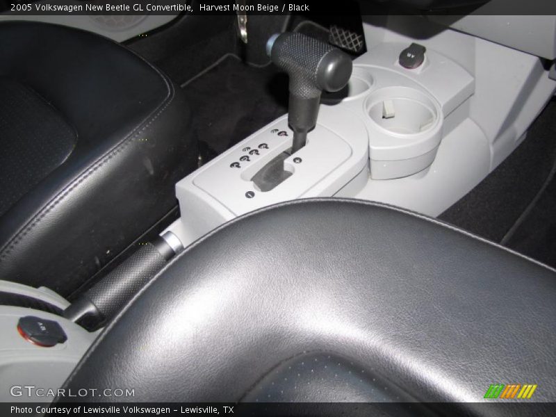 Harvest Moon Beige / Black 2005 Volkswagen New Beetle GL Convertible