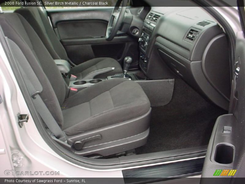 Silver Birch Metallic / Charcoal Black 2008 Ford Fusion SE