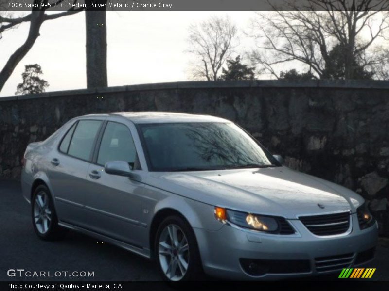 Silver Metallic / Granite Gray 2006 Saab 9-5 2.3T Sedan
