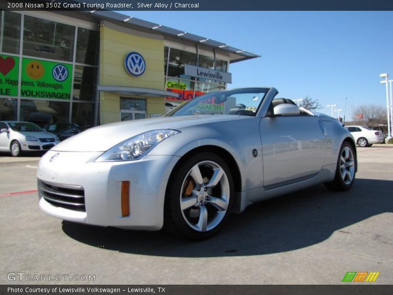 Silver Alloy / Charcoal 2008 Nissan 350Z Grand Touring Roadster