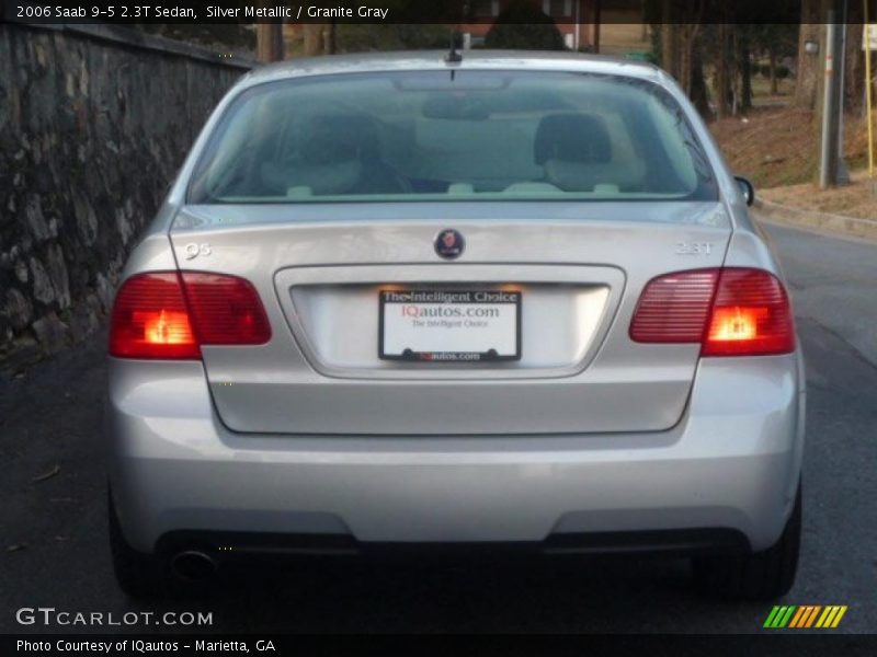 Silver Metallic / Granite Gray 2006 Saab 9-5 2.3T Sedan