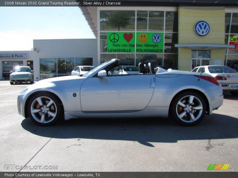 Silver Alloy / Charcoal 2008 Nissan 350Z Grand Touring Roadster