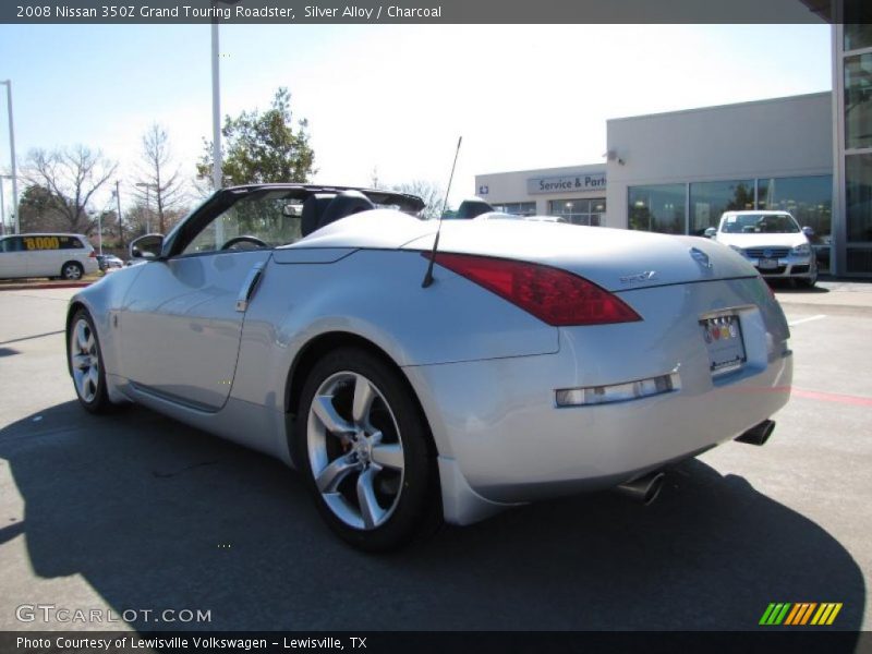 Silver Alloy / Charcoal 2008 Nissan 350Z Grand Touring Roadster
