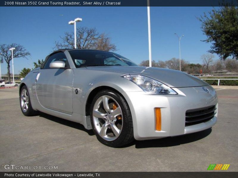 Silver Alloy / Charcoal 2008 Nissan 350Z Grand Touring Roadster