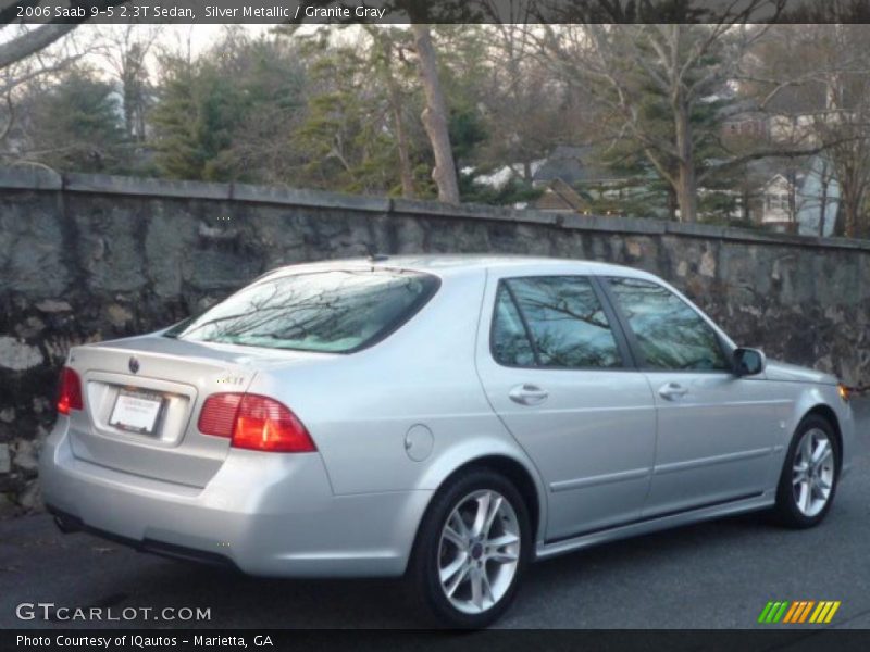 Silver Metallic / Granite Gray 2006 Saab 9-5 2.3T Sedan