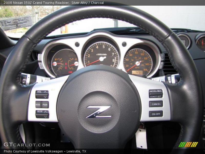 Silver Alloy / Charcoal 2008 Nissan 350Z Grand Touring Roadster