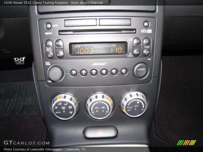 Silver Alloy / Charcoal 2008 Nissan 350Z Grand Touring Roadster