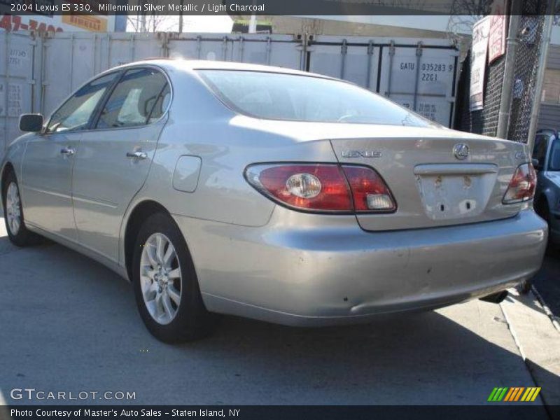 Millennium Silver Metallic / Light Charcoal 2004 Lexus ES 330