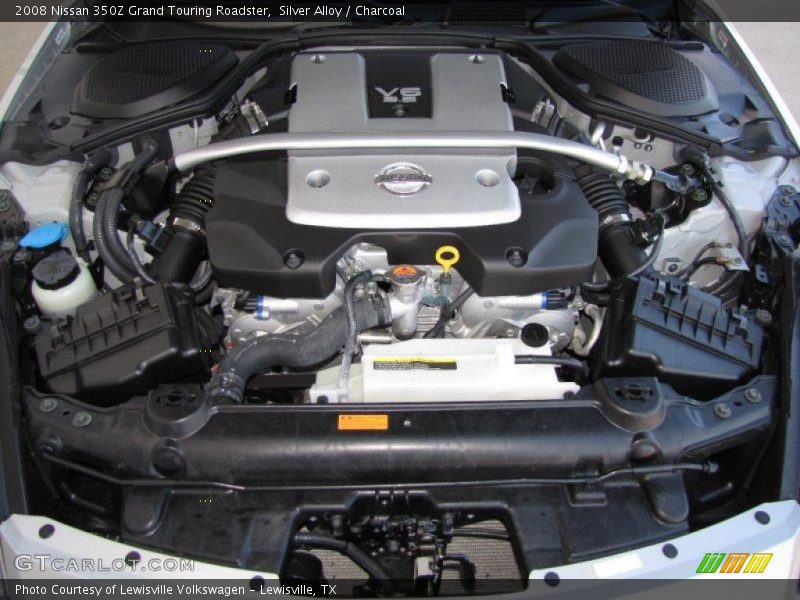 Silver Alloy / Charcoal 2008 Nissan 350Z Grand Touring Roadster