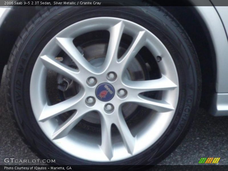 Silver Metallic / Granite Gray 2006 Saab 9-5 2.3T Sedan