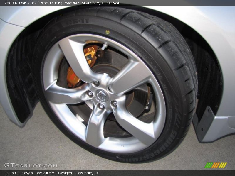 Silver Alloy / Charcoal 2008 Nissan 350Z Grand Touring Roadster