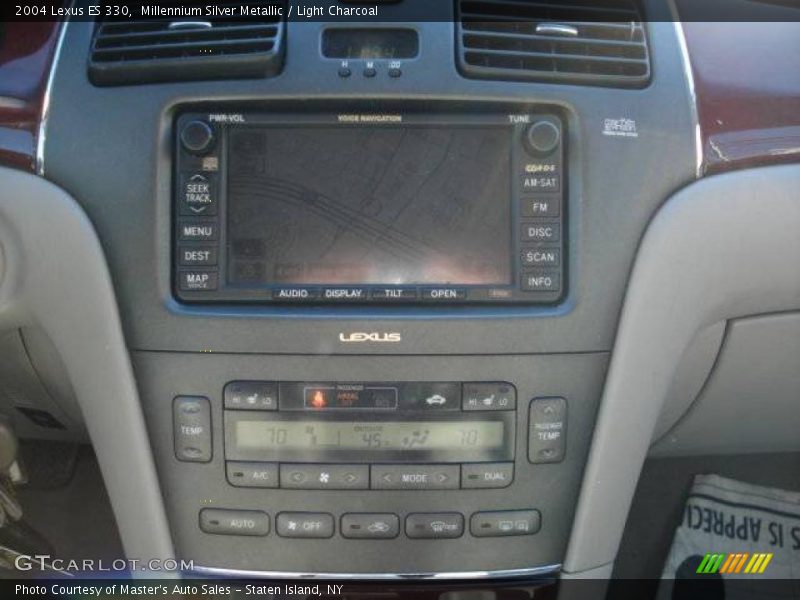 Millennium Silver Metallic / Light Charcoal 2004 Lexus ES 330