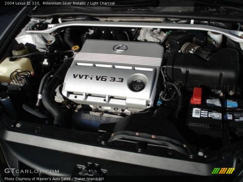 Millennium Silver Metallic / Light Charcoal 2004 Lexus ES 330
