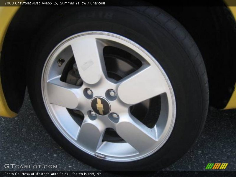 Summer Yellow / Charcoal 2008 Chevrolet Aveo Aveo5 LS