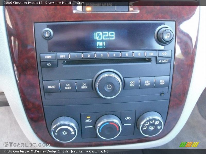 Silverstone Metallic / Gray 2006 Chevrolet Impala LS